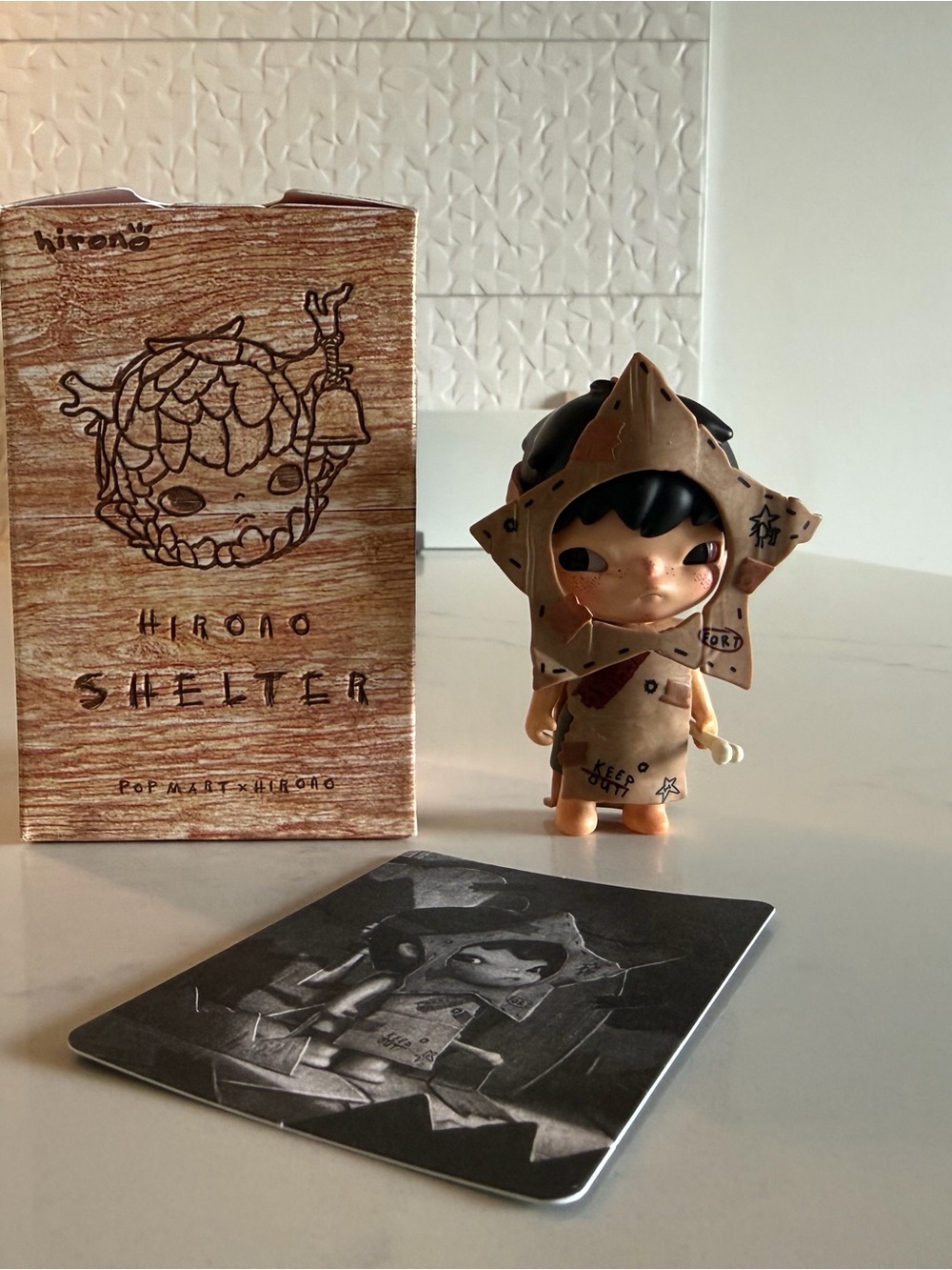 HIROKO Beige Star-Helmet Vinyl Figure by Pop Mart